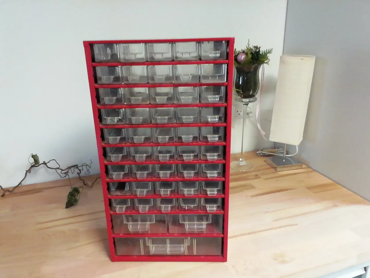 Billede 2 - Skuffereol med 48 skuffer.