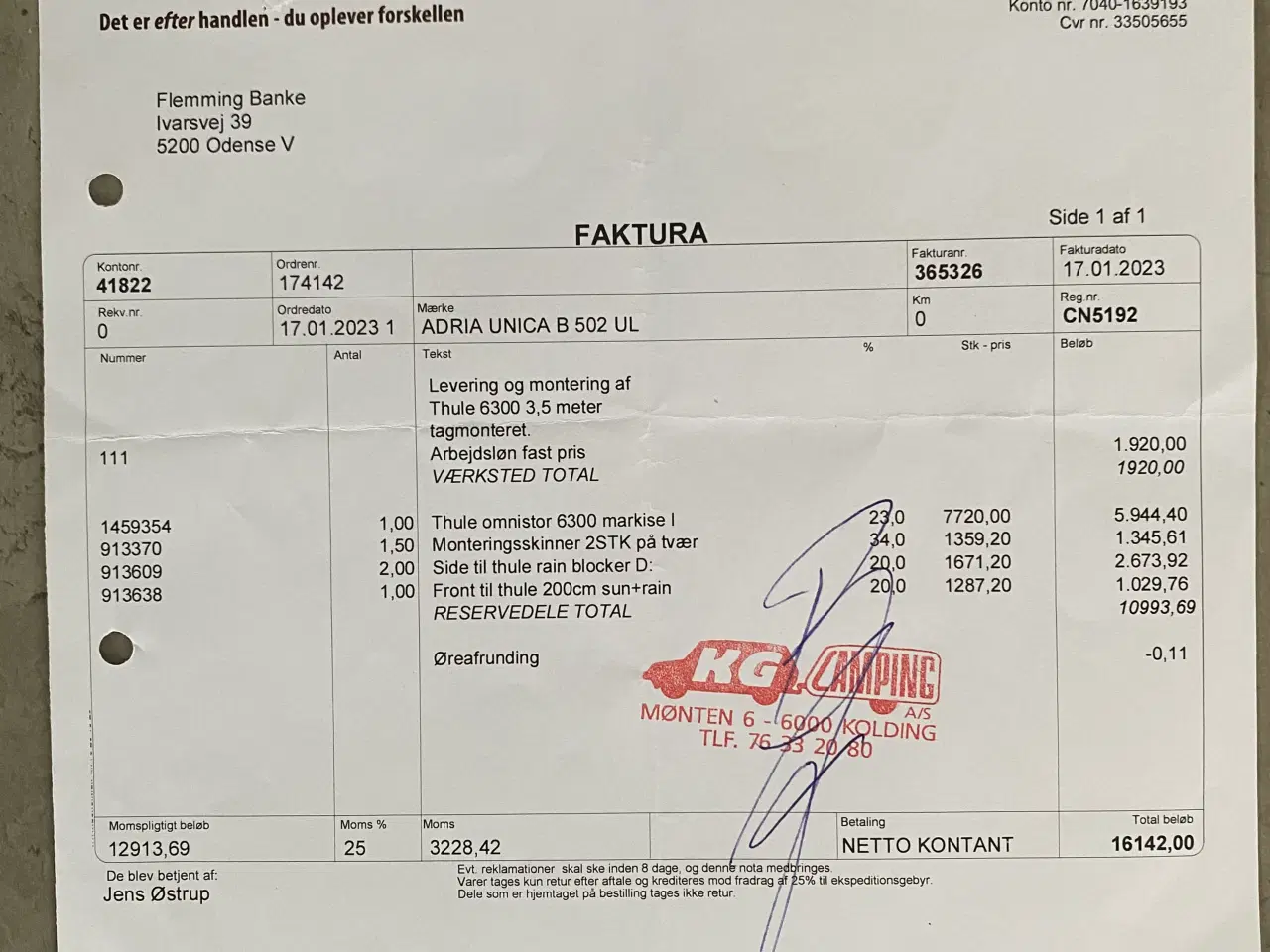 Billede 12 - Adria 502 UL