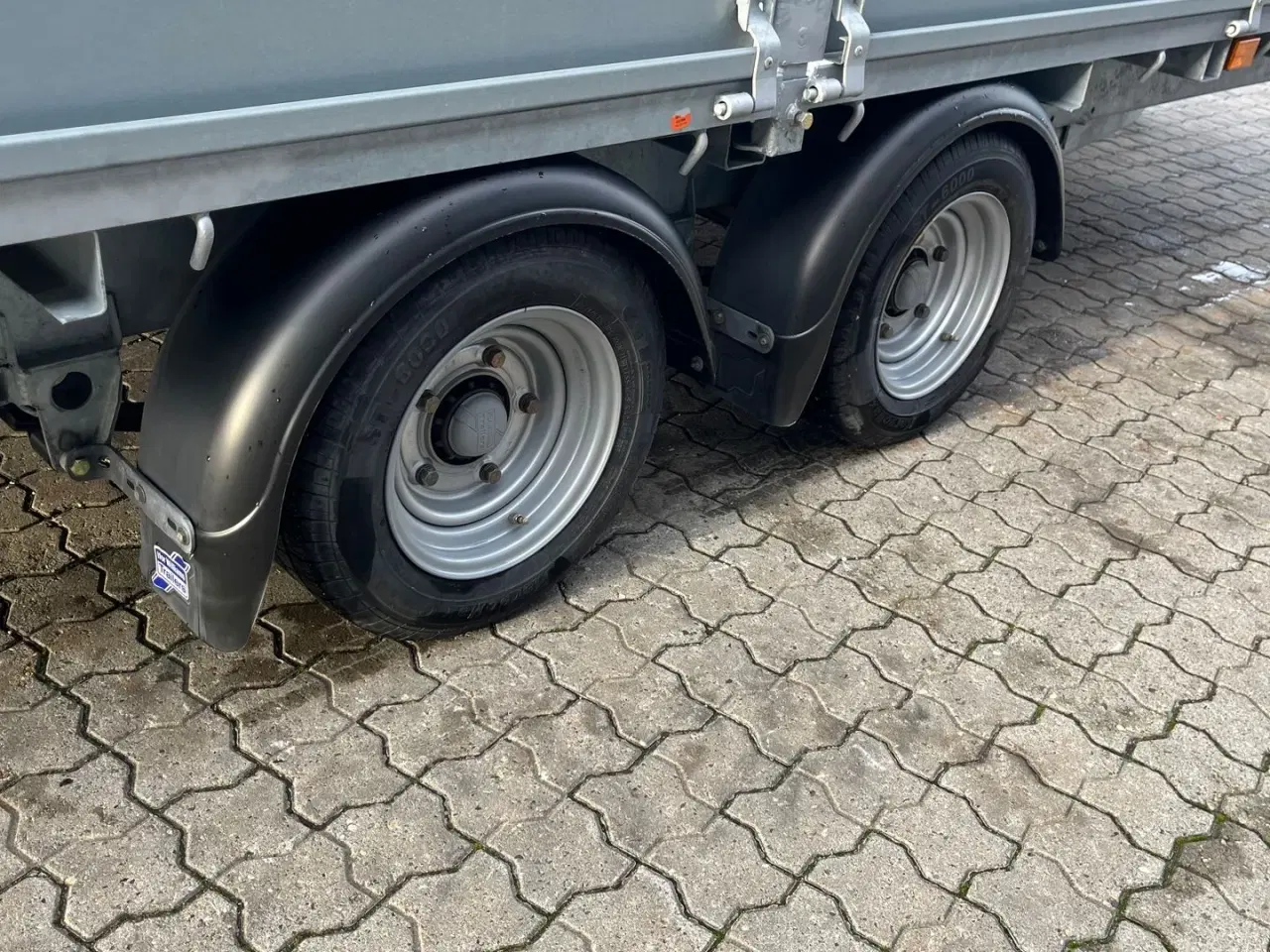 Billede 10 - Ifor Williams CT166 NY Vippelads trailer med elpumpe og alubund