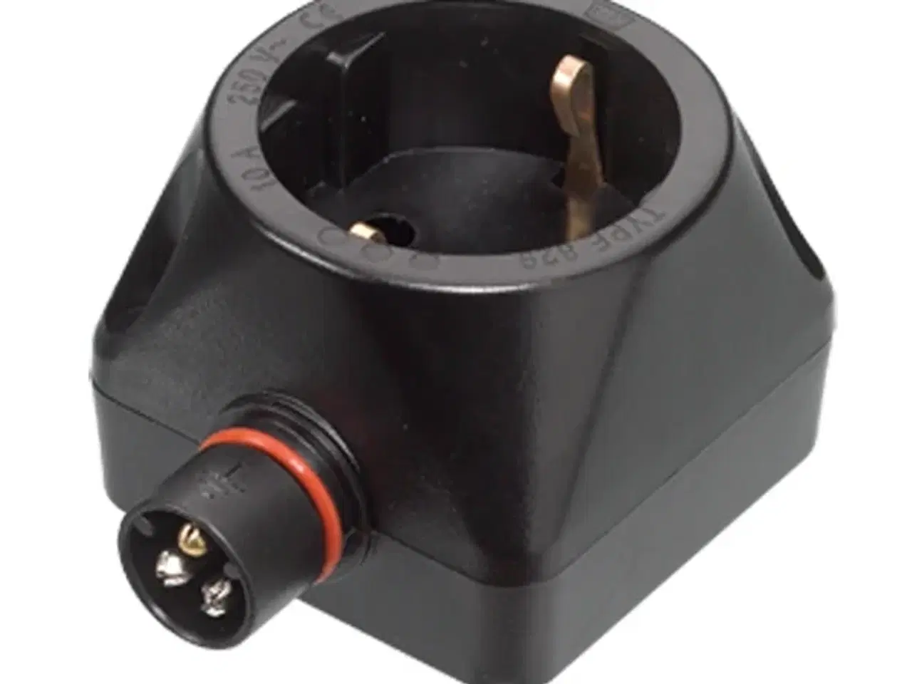 Billede 1 - DEFA plugin, schuko stikkontakt