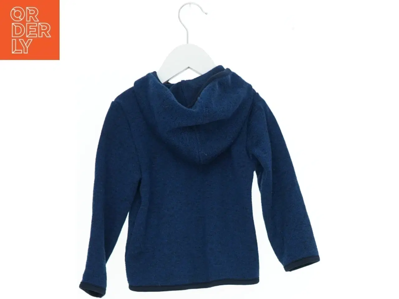 Billede 2 - Blå børnetrøje med hætte fra H&M (str. 92)