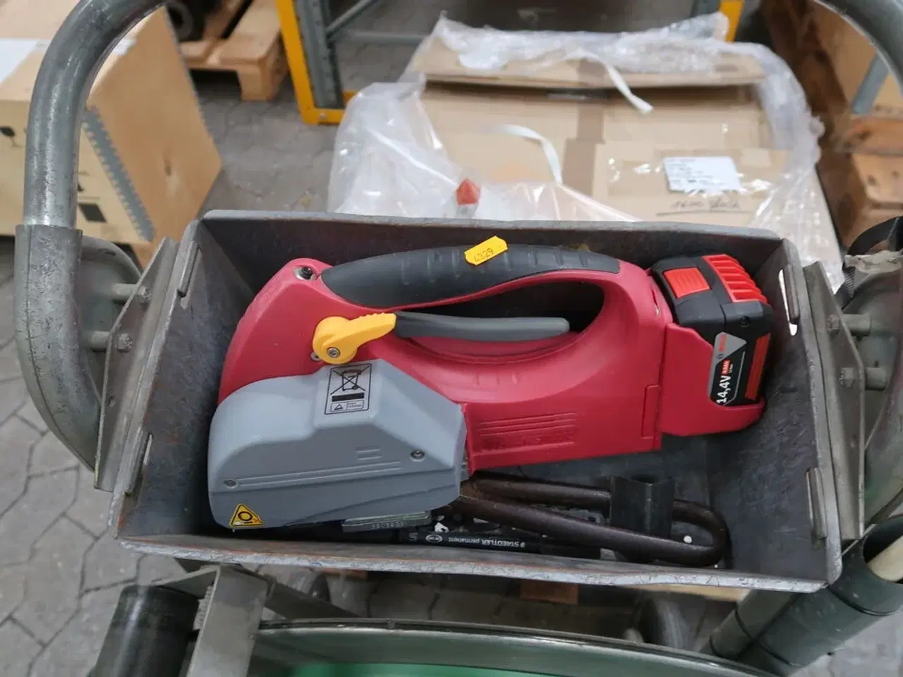 Billede 3 - Båndstrammer TRANSPAK H-45L-2 med vogn