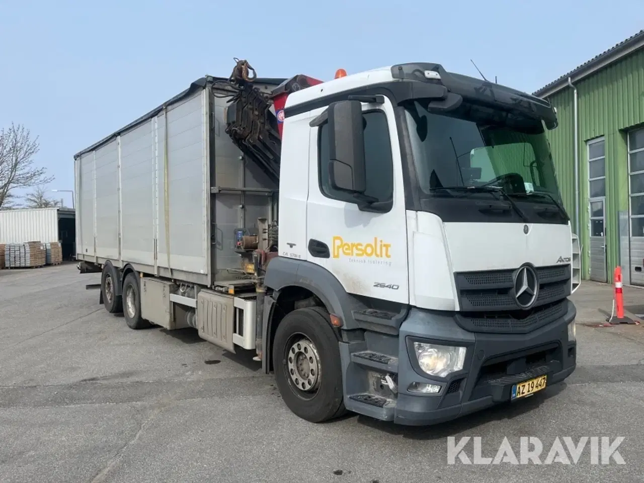 Billede 2 - Lastbil Mercedes-Benz Antos 2540 6x2/4 Med kran