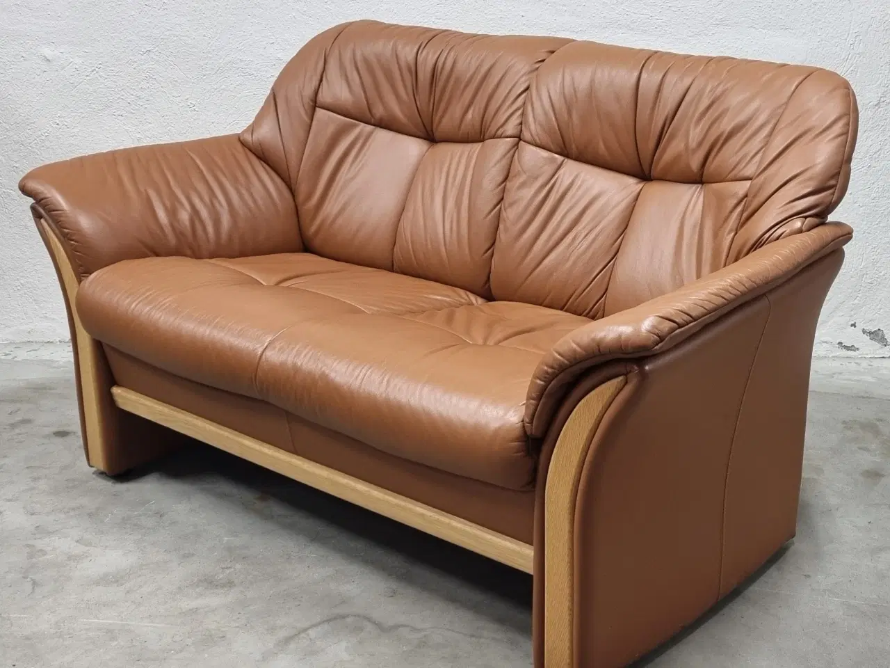 Billede 3 - LÆDER SOFA