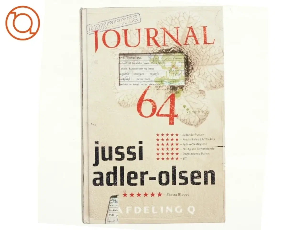 Billede 1 - Journal 64 : krimithriller af Jussi Adler-Olsen (Bog)