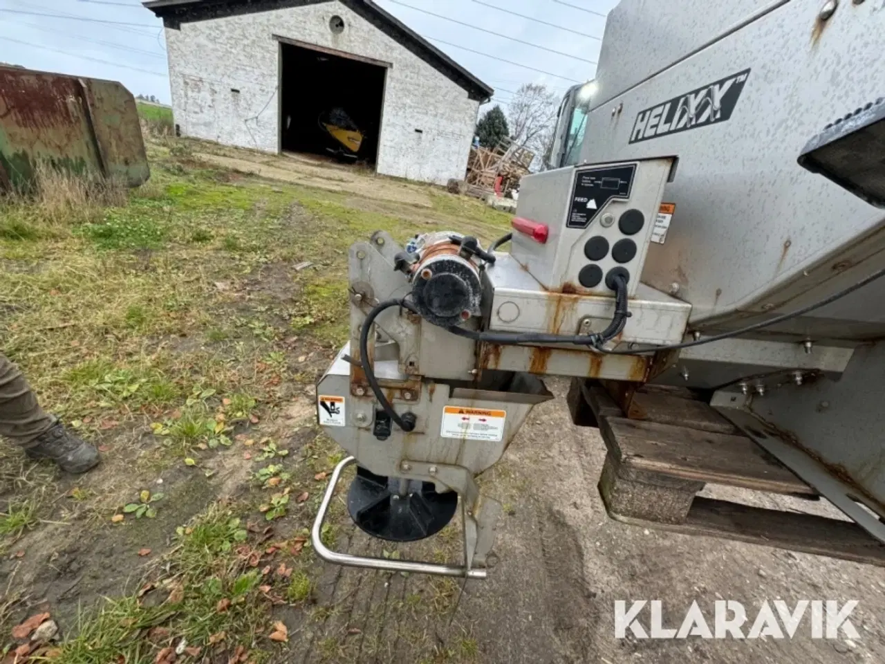 Billede 9 - Saltspreder til ladbil SnowEx Helixx 12140 915 Liter