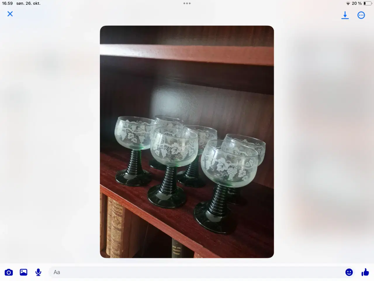 Billede 4 - Rømer glas 