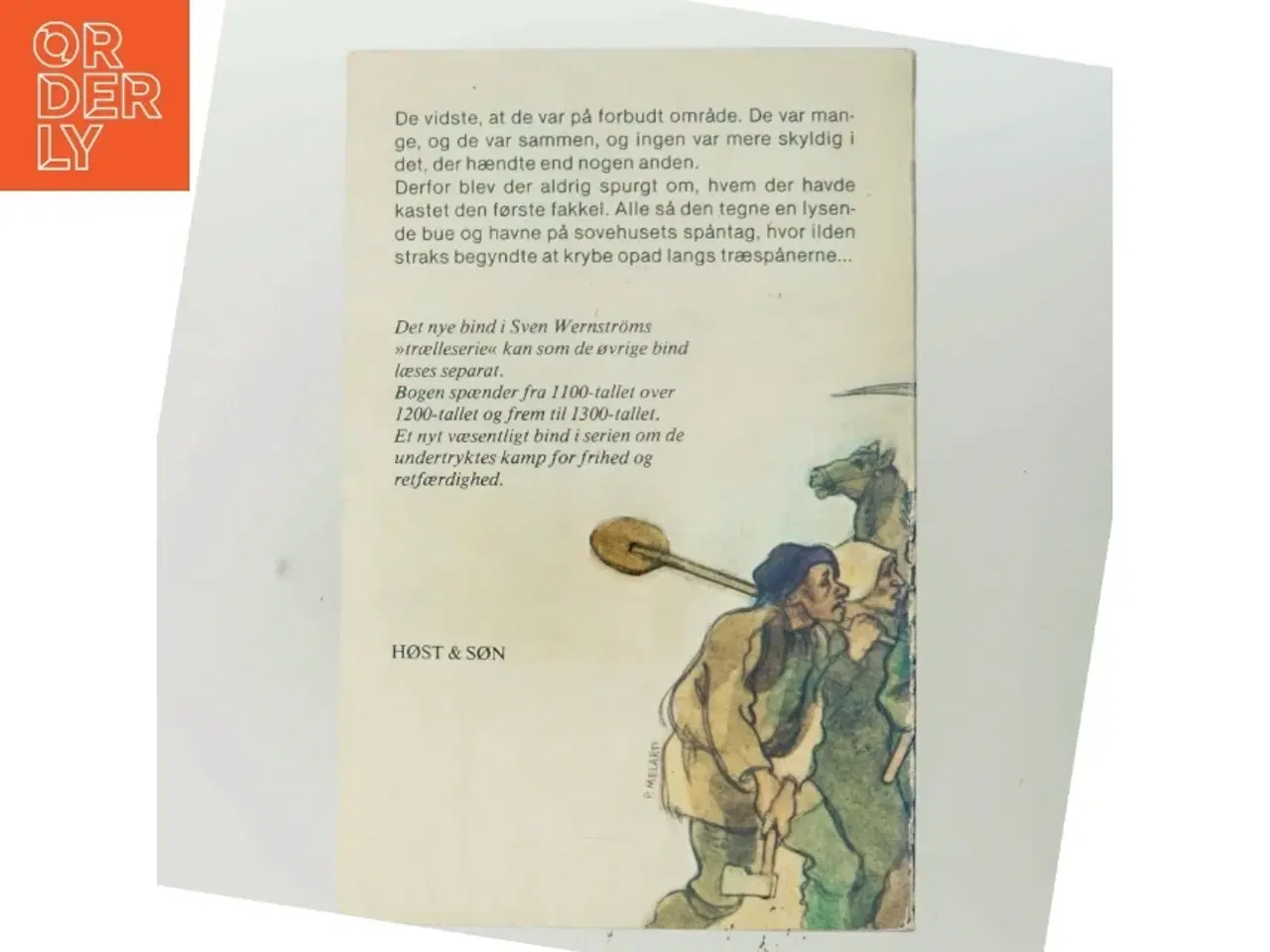 Billede 3 - Trællenes kamp af Sven Wernstrm (Bog)
