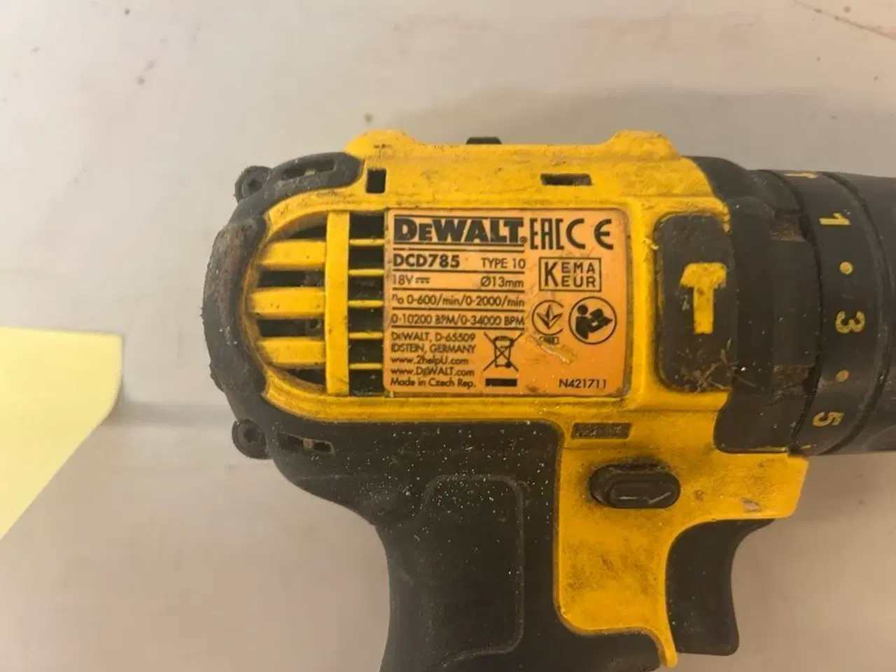 Billede 2 - DEWALT Slagboremaskine DCD785 & DEWALT Stiksav DCS335