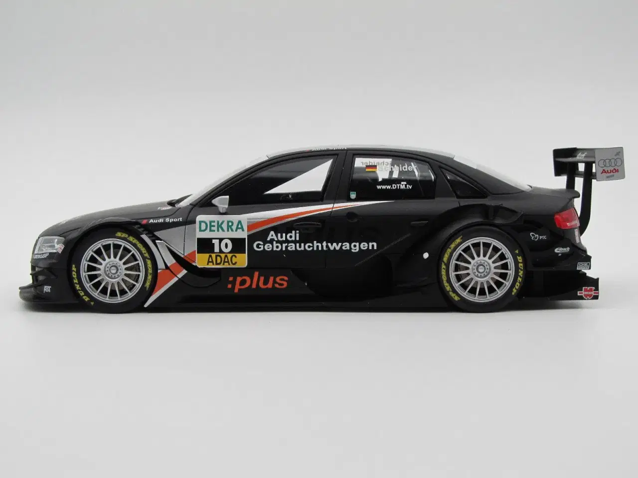 Billede 4 - 2008 Audi A4 DTM #10 1:18  Vinder af DTM 2008 