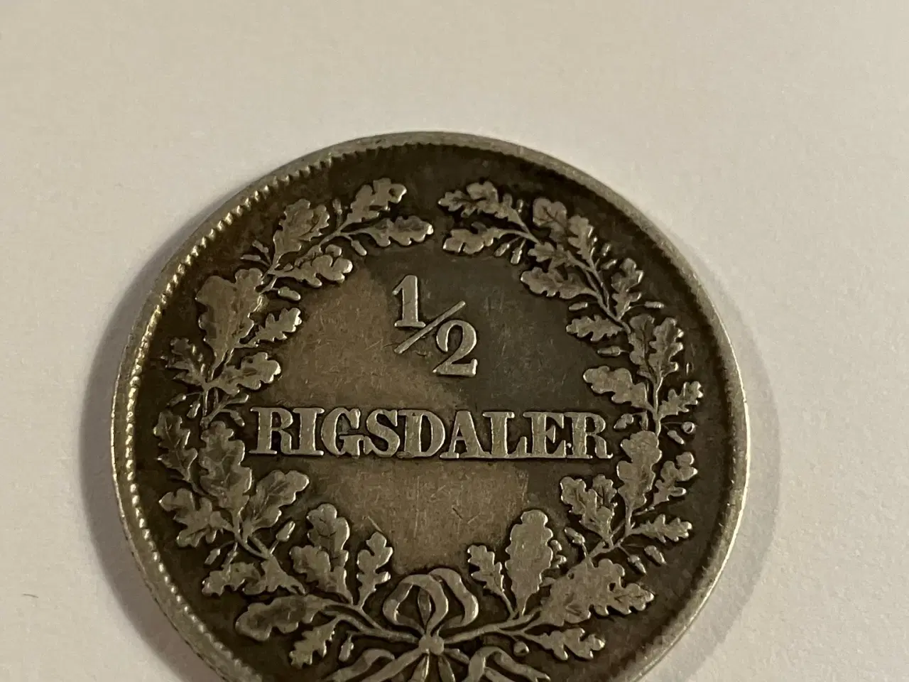 Billede 1 - 1/2 rigsdaler 1855 VS
