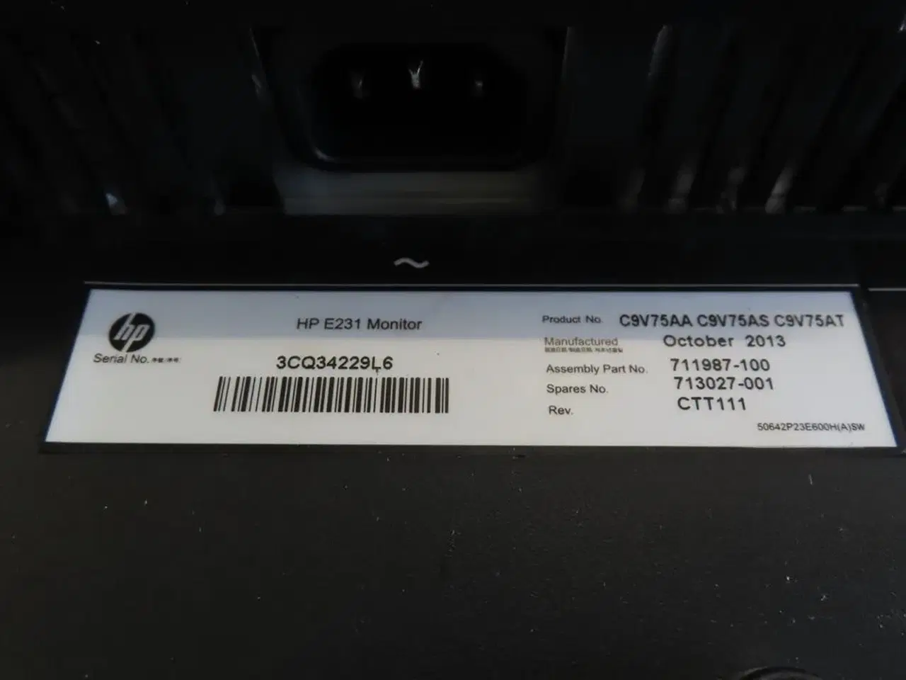 Billede 3 - 3 stk. Computerskærme HP ELITEDISPLAY E231
