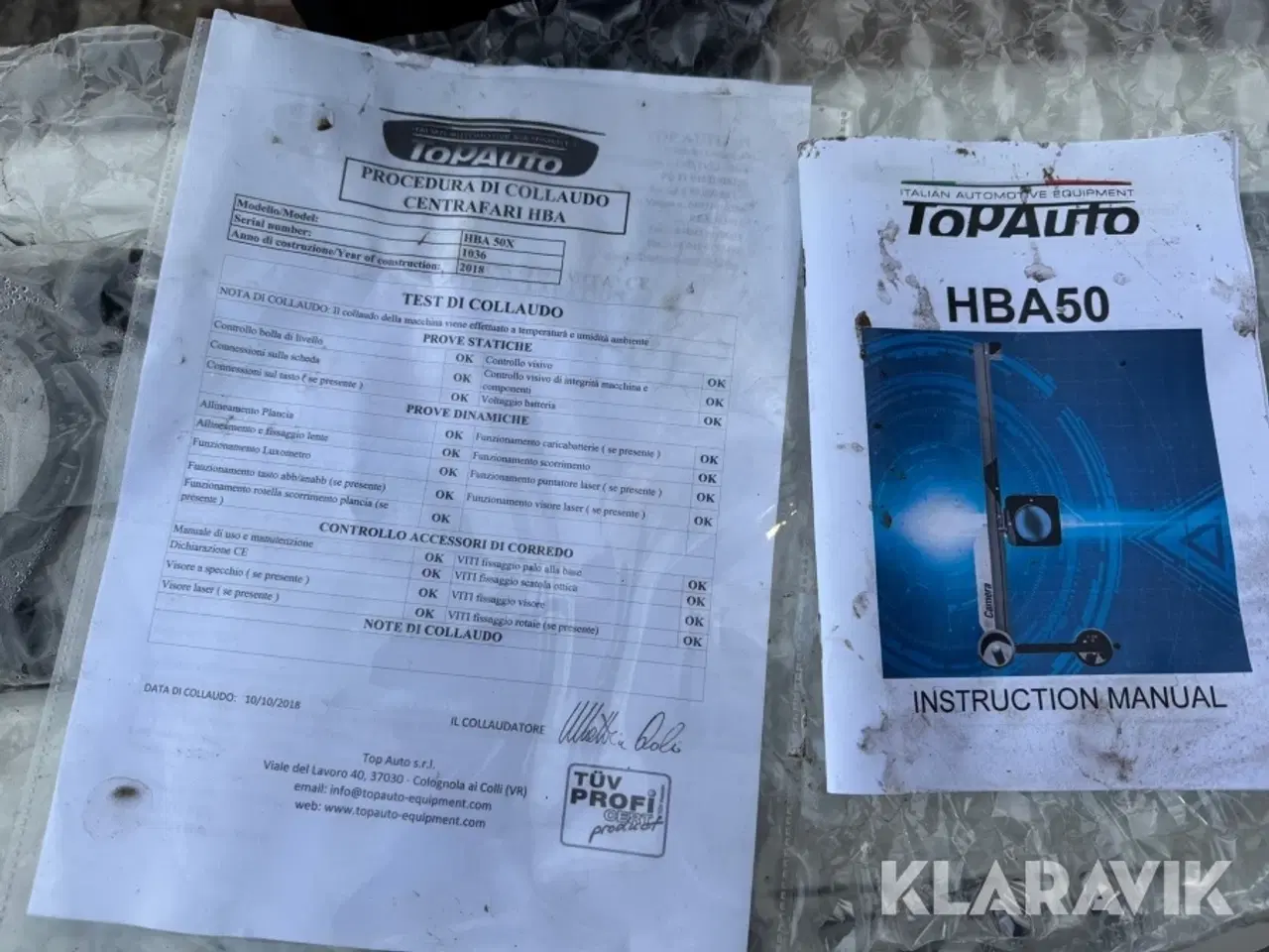 Billede 5 - Forlygtejusteringsapparat TopAuto HBA 50