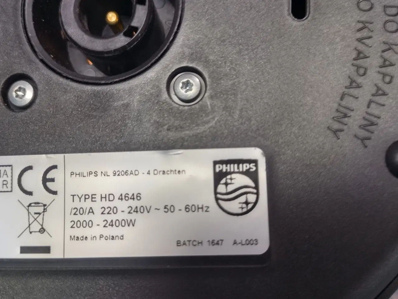 Billede 4 - Philips el kedel