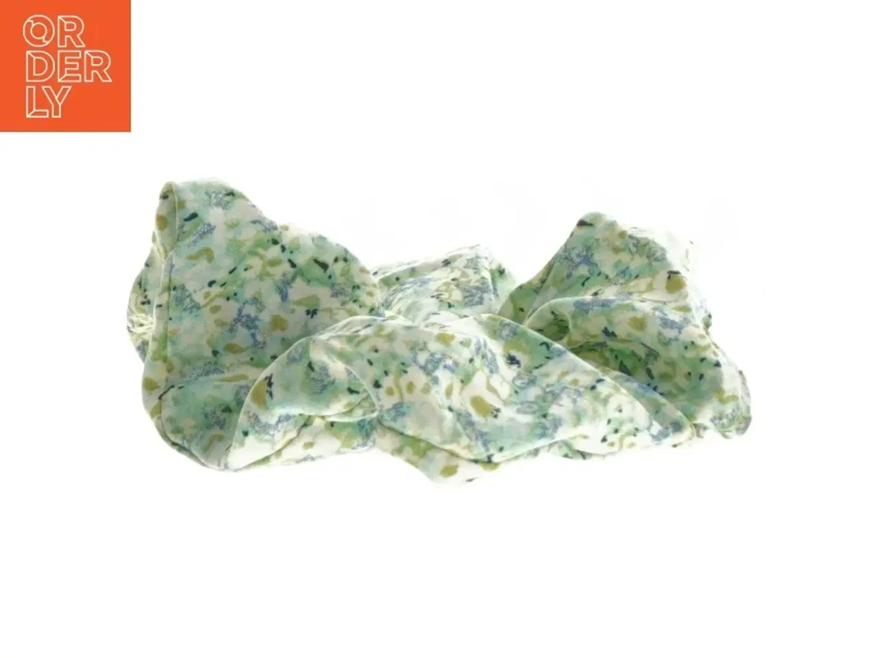 Billede 2 - Hårscrunchie med blomstermønster (str. Ø 12 cm)