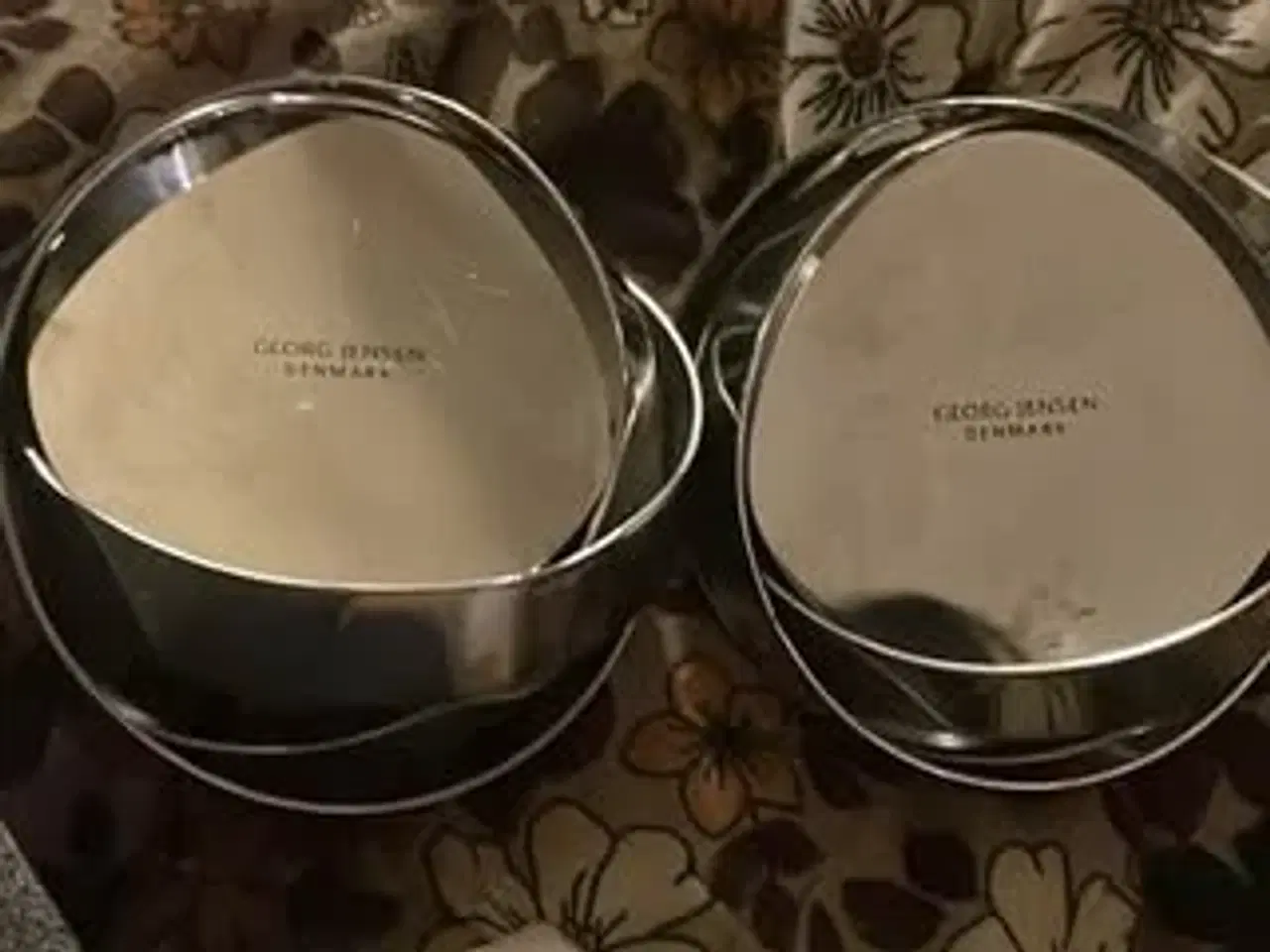 Billede 5 - 2 smukke Georg Jensen “knude” stager. Samlet pris.