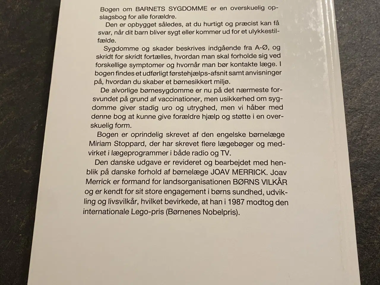 Billede 2 - Barnets sygdomme