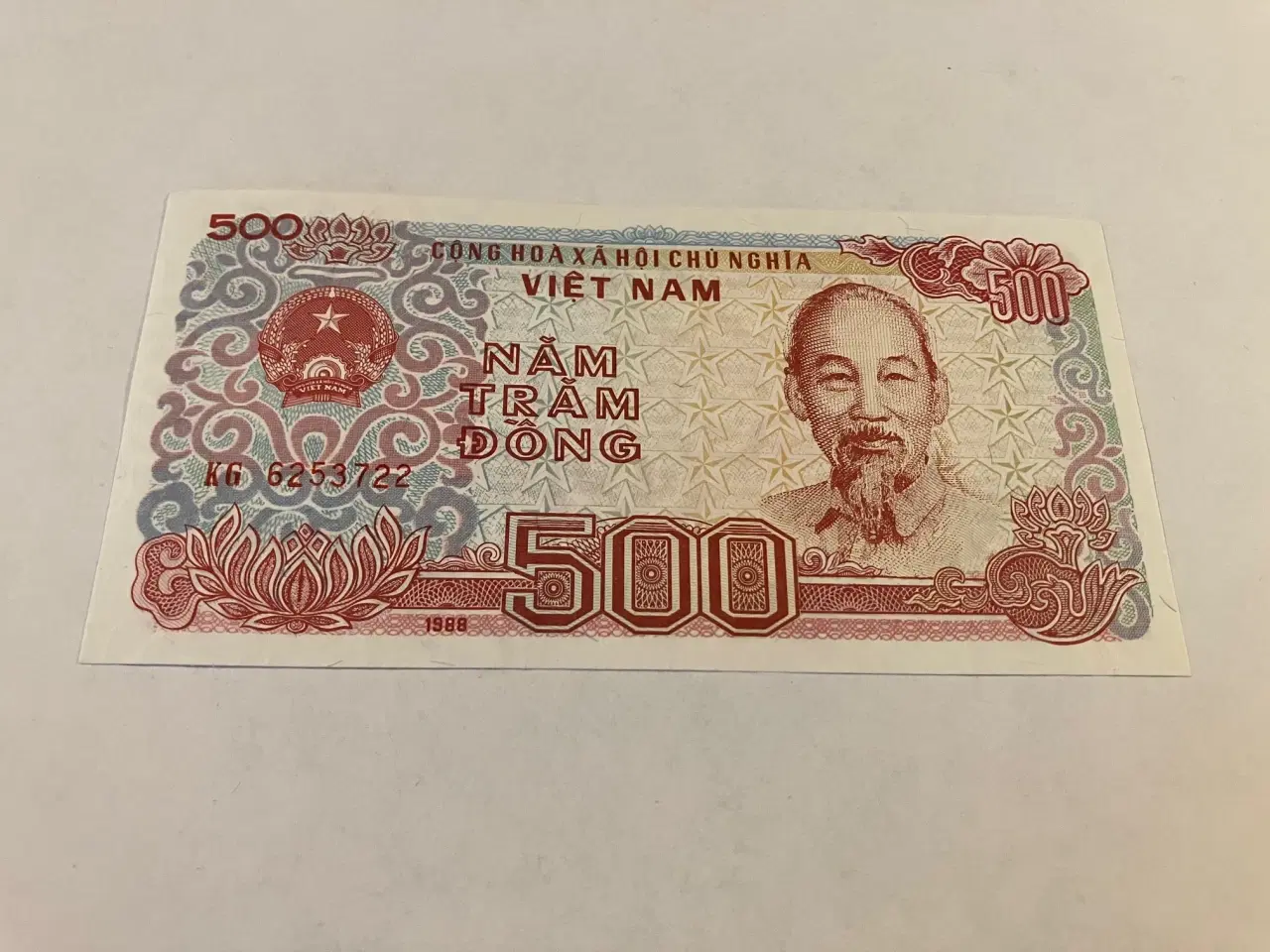 Billede 1 - 500 Dong 1988 Vietnam
