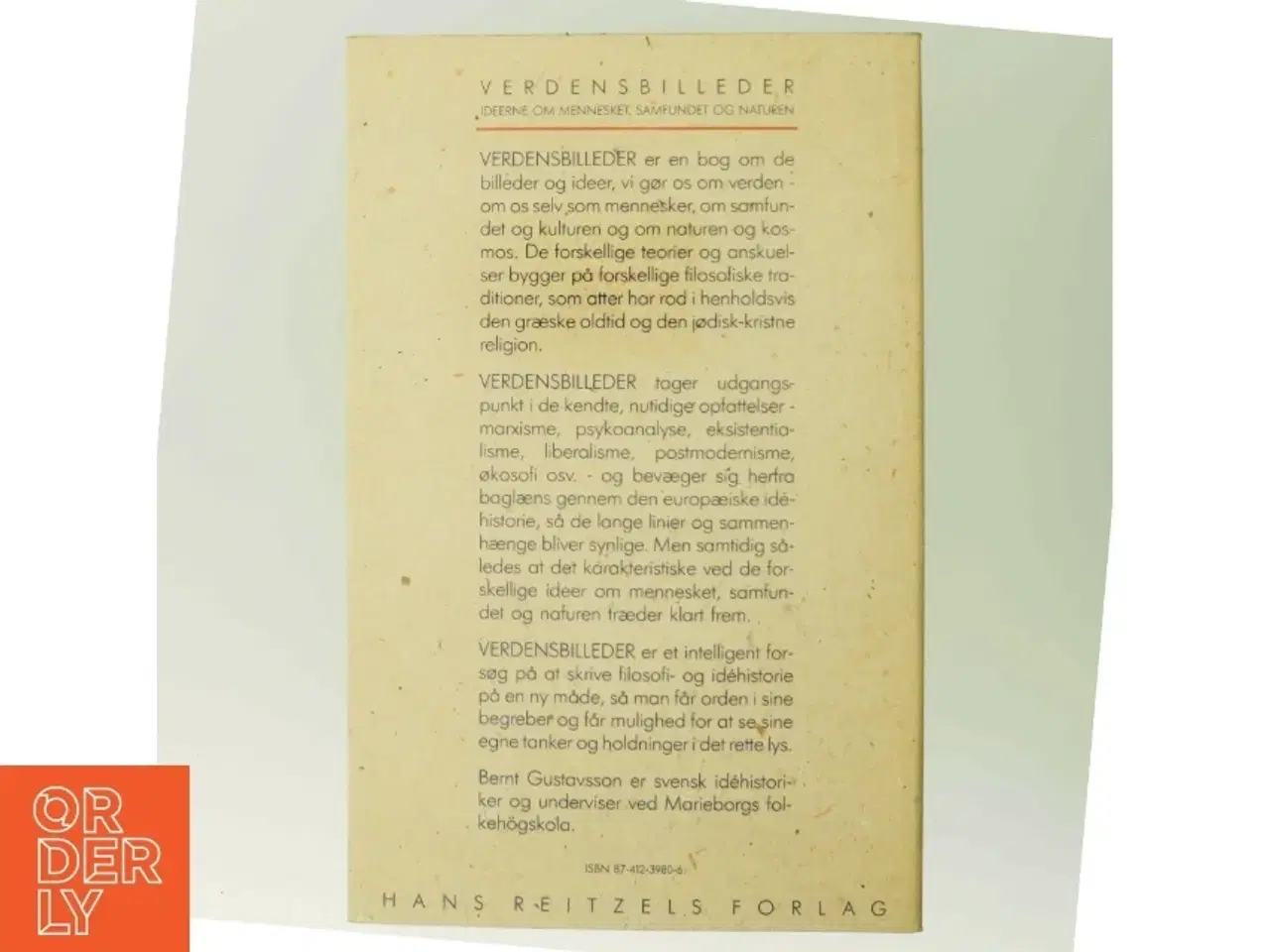 Billede 3 - Verdensbilleder af Bernt Gustavsson (Bog)