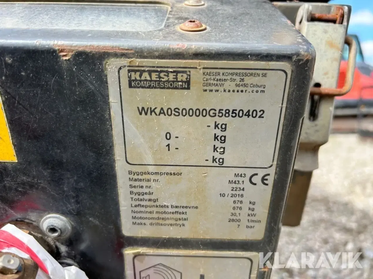 Billede 8 - Mobil kompressor Kaeser M43