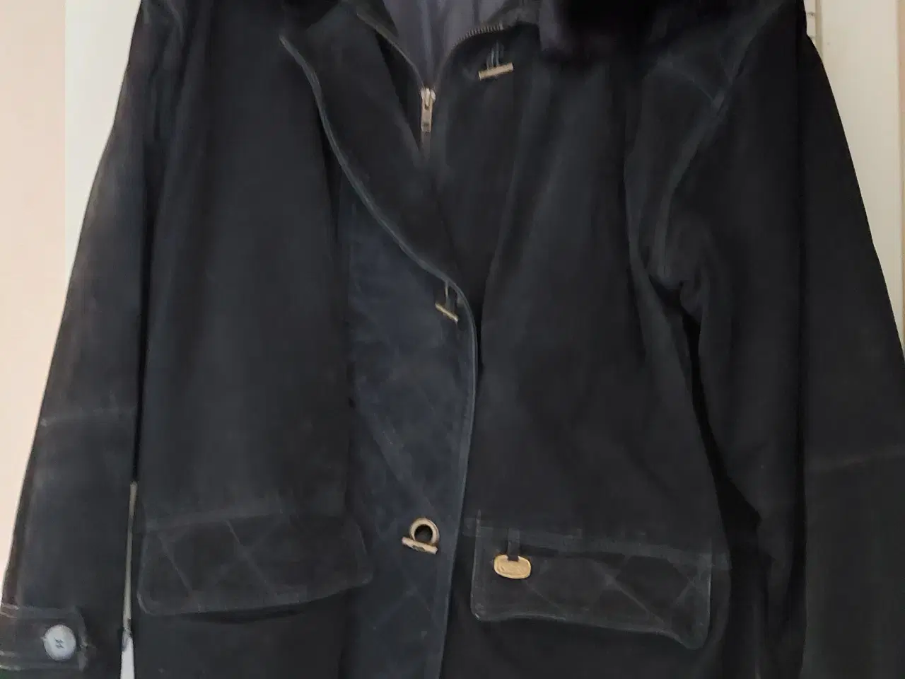 Billede 1 - Flot Ruskinds 3/4lang Jakke str 40