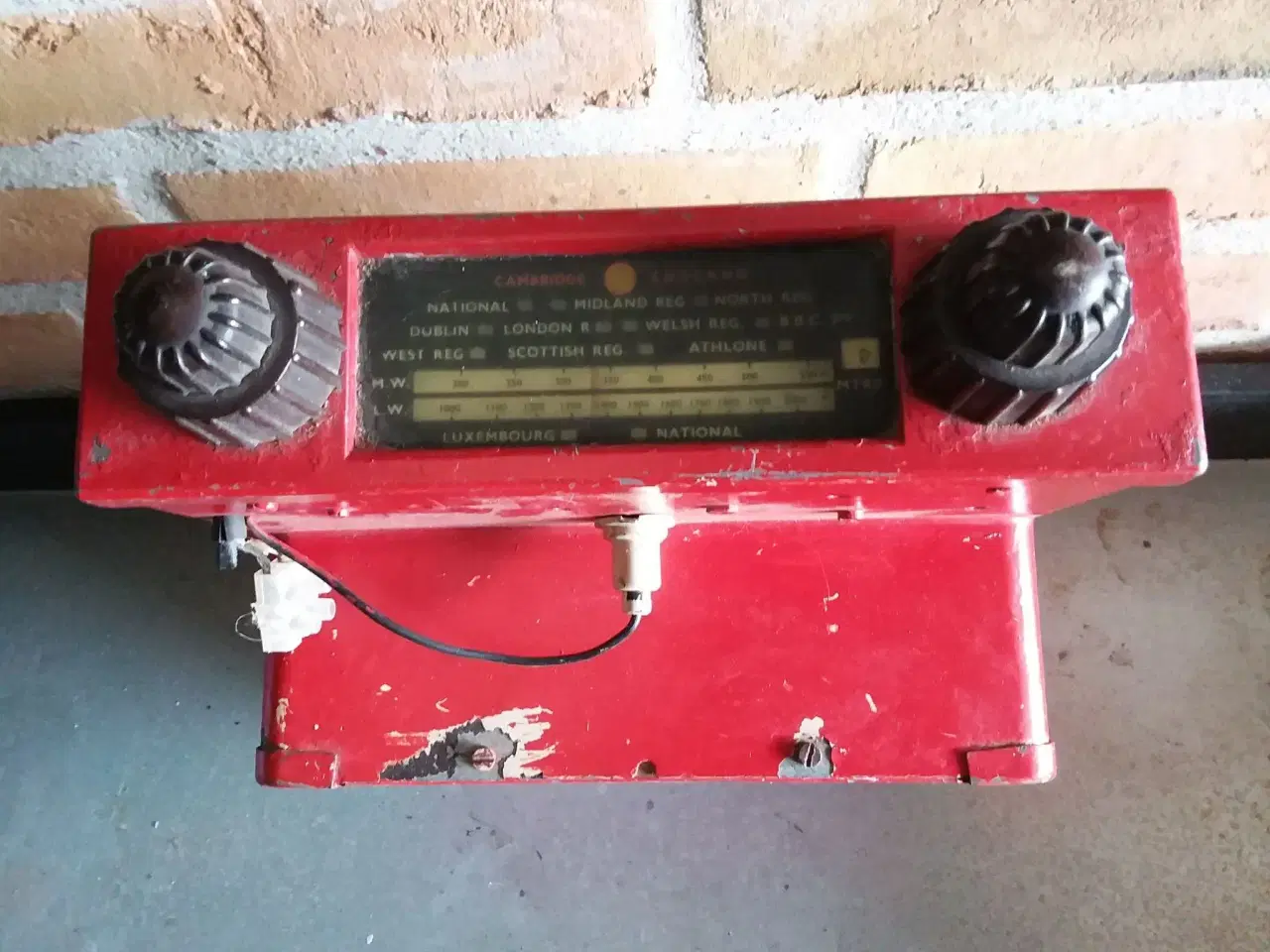 Billede 1 - 6 volt bilradio rørmodel