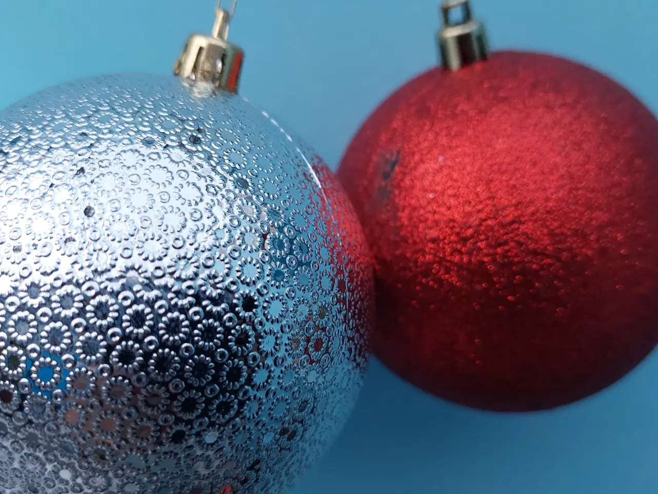 Billede 9 - juletræ pynt stor kugle i forskellige farve