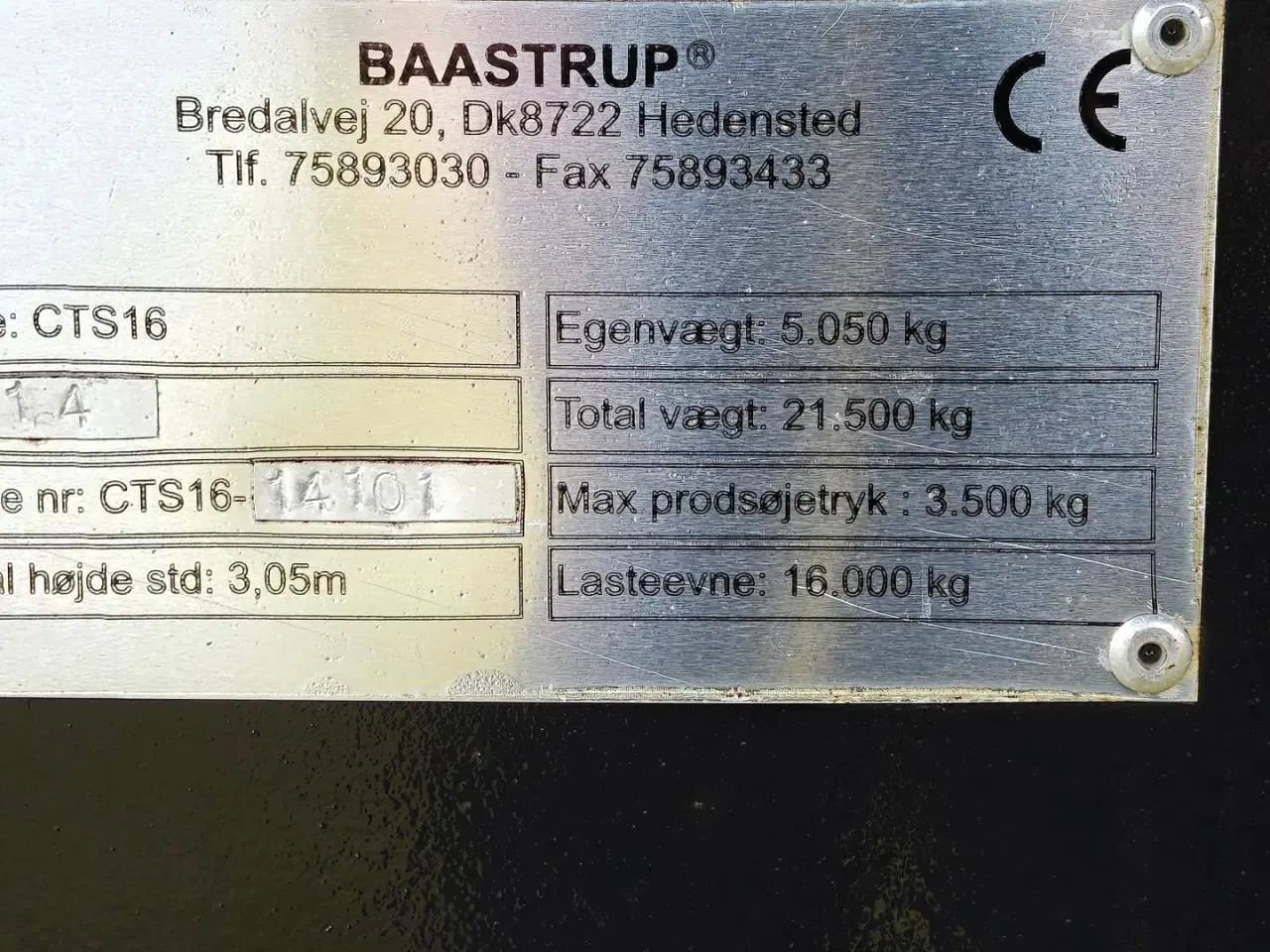 Billede 6 - Baastrup CTS 16T