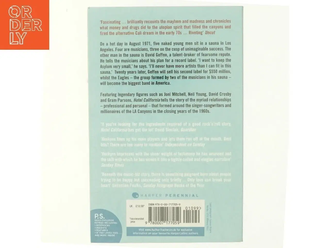 Billede 3 - Hotel California af Barney Hoskyns (Bog)