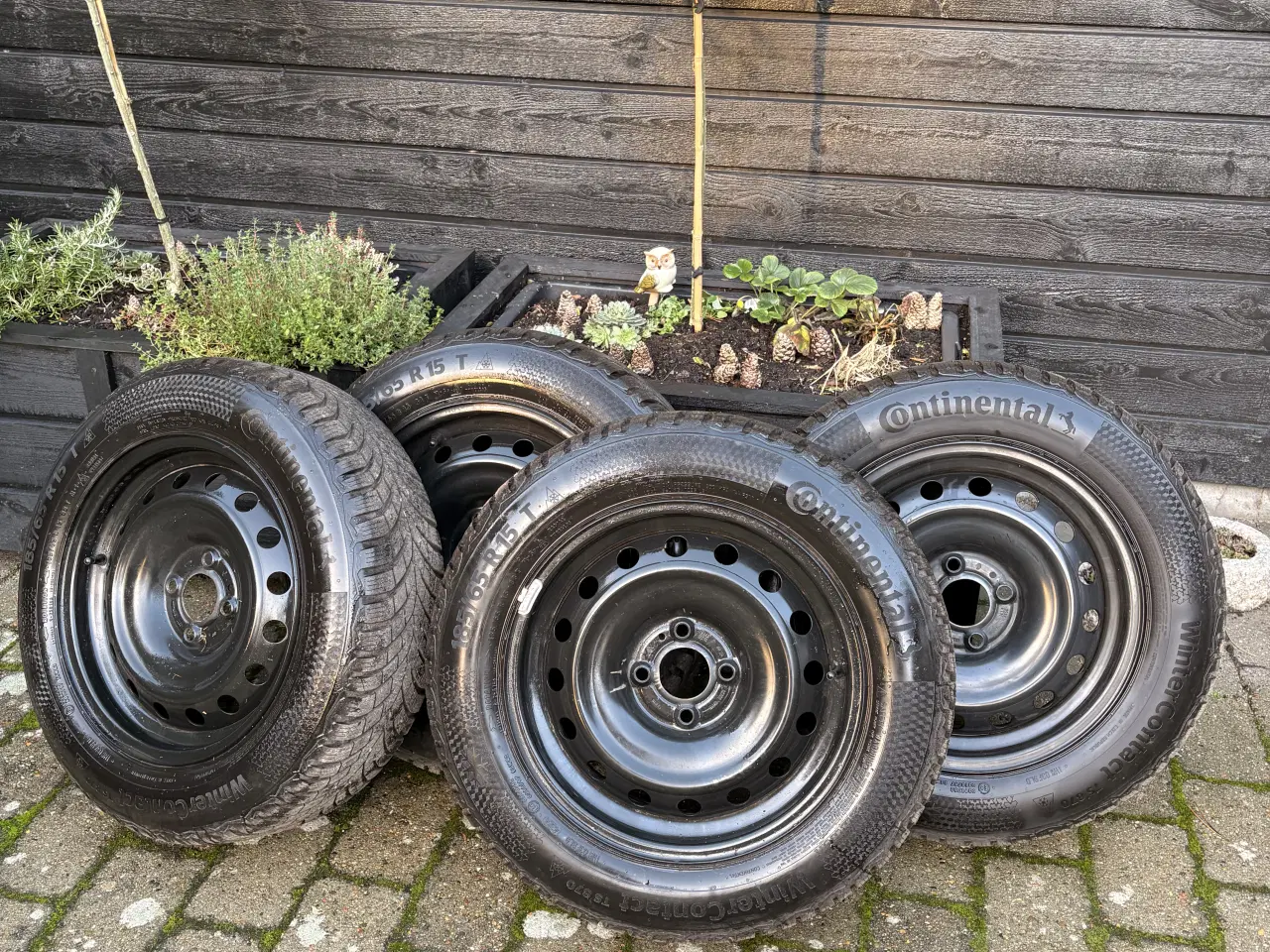 Billede 3 - Vinterdæk med stålfælge