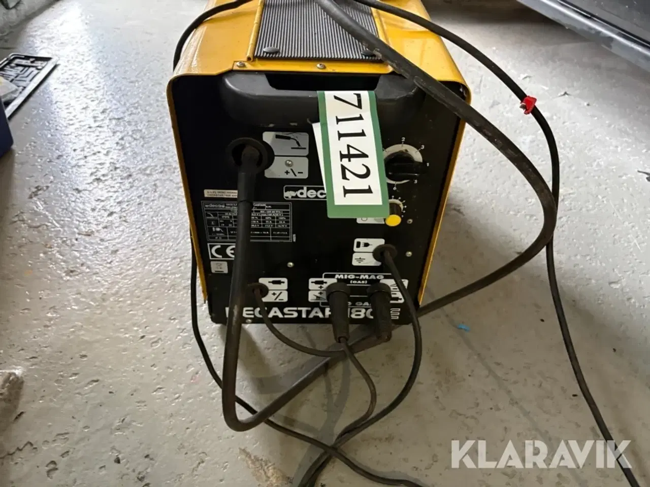 Billede 5 - Svejsemaskine Deca Decastar 180 E