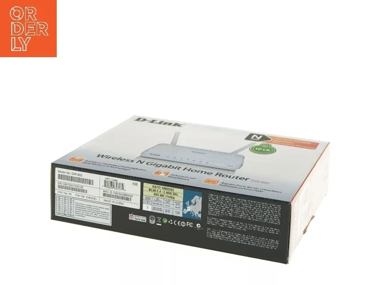 Billede 2 - D-Link DIR-652 trådløs router fra D-Link (str. 28x21 cm)