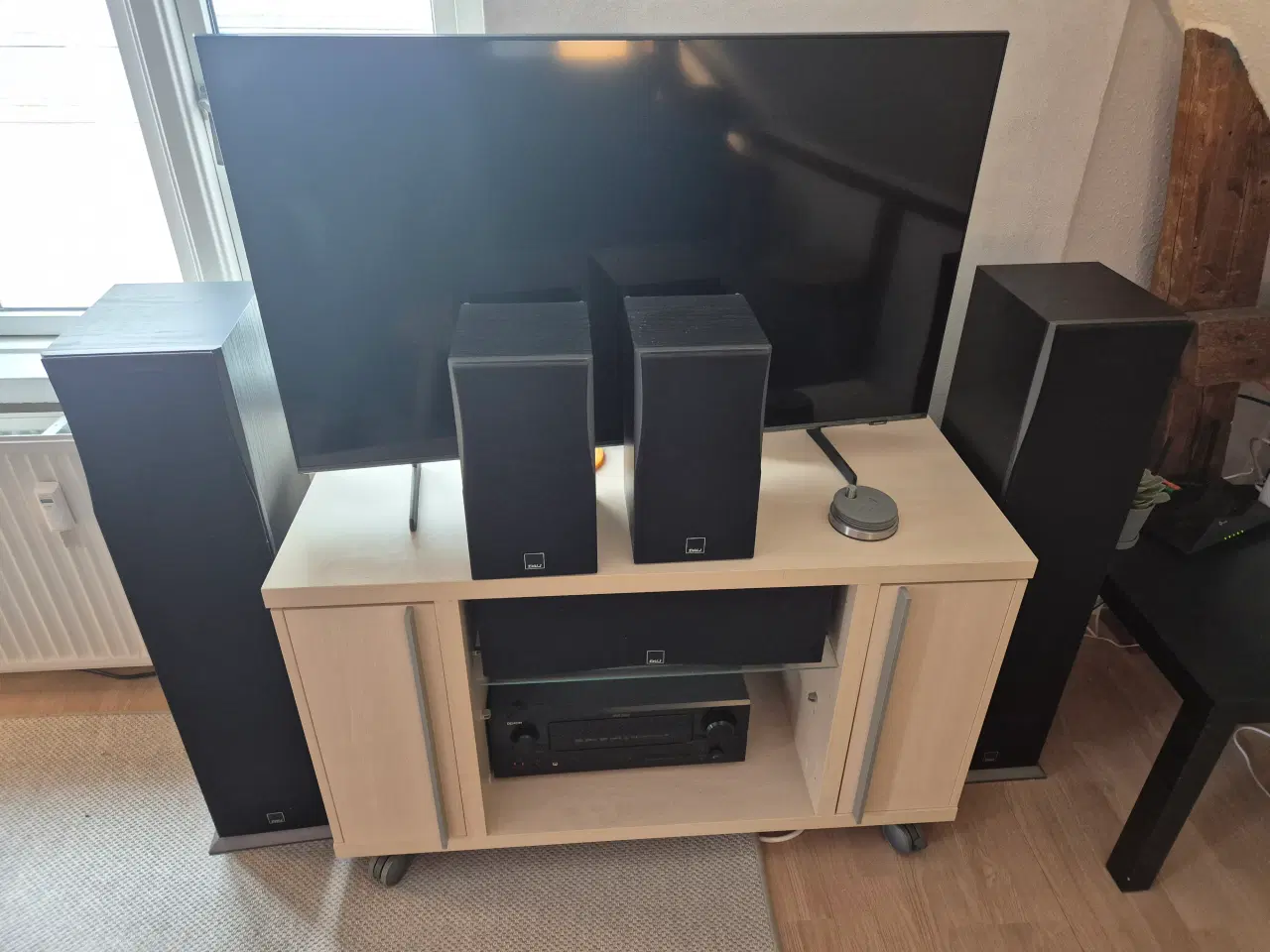 Billede 1 - Surround anlæg Denon reciever og Dali højtalere