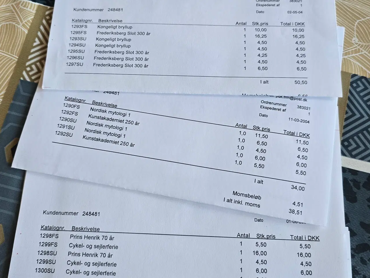 Billede 4 - Danmark, stemplet, Førstedagskuverter