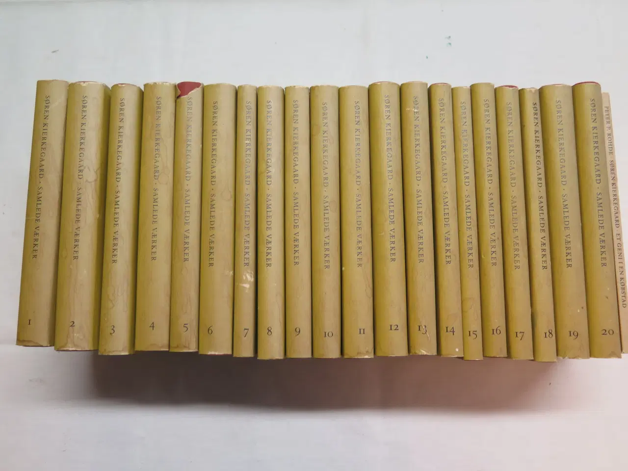 Billede 1 - Søren Kirkegaard Samlede Værker 1-21 + C Jørgensen