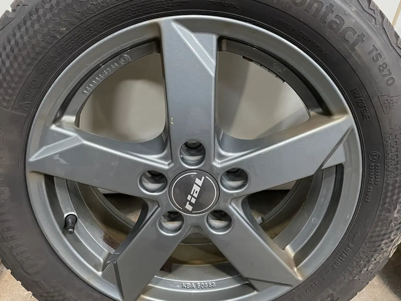 Billede 3 - Vw fælge 6,5x16 5x112 vinter 