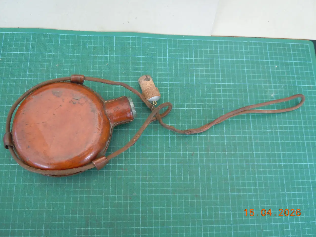 Billede 2 - Feltflaske, Dansk M-1873 i fin stand.