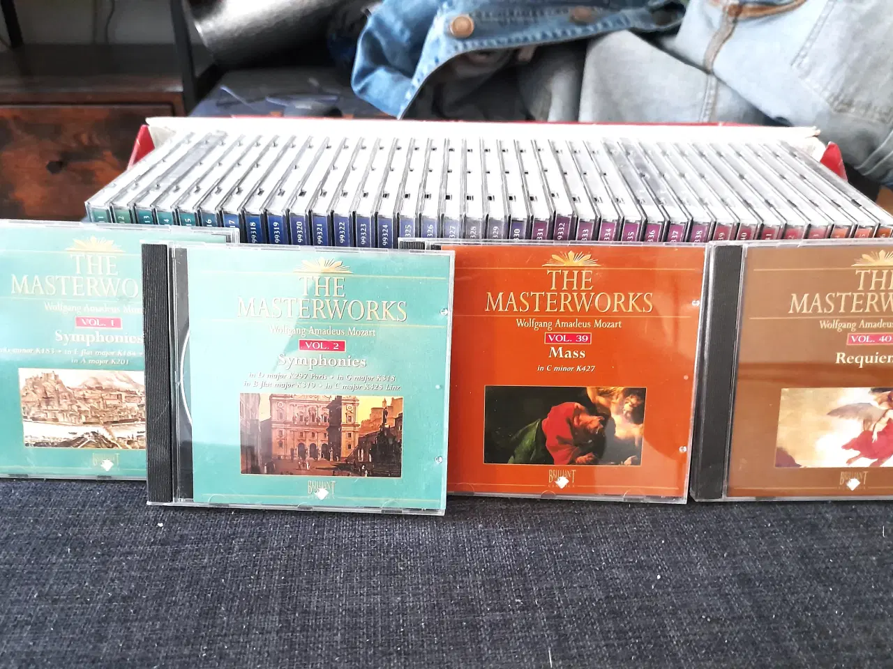 Billede 3 - WOLFGANG AMADEUS MOZART THE MASTERWORKS 40 CD!