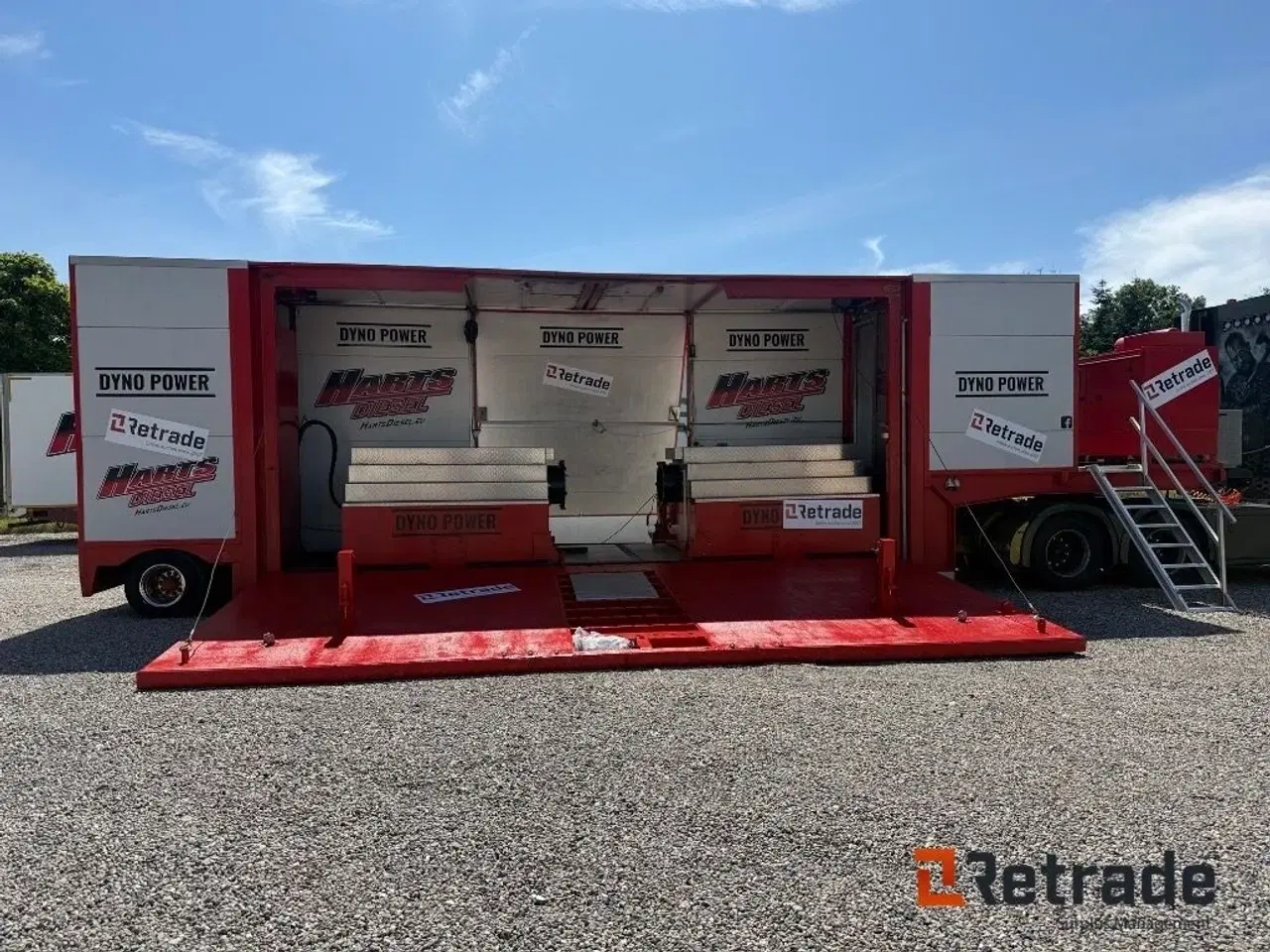 Billede 4 - - - - Dyno teststation til traktortræk (standalone drift)