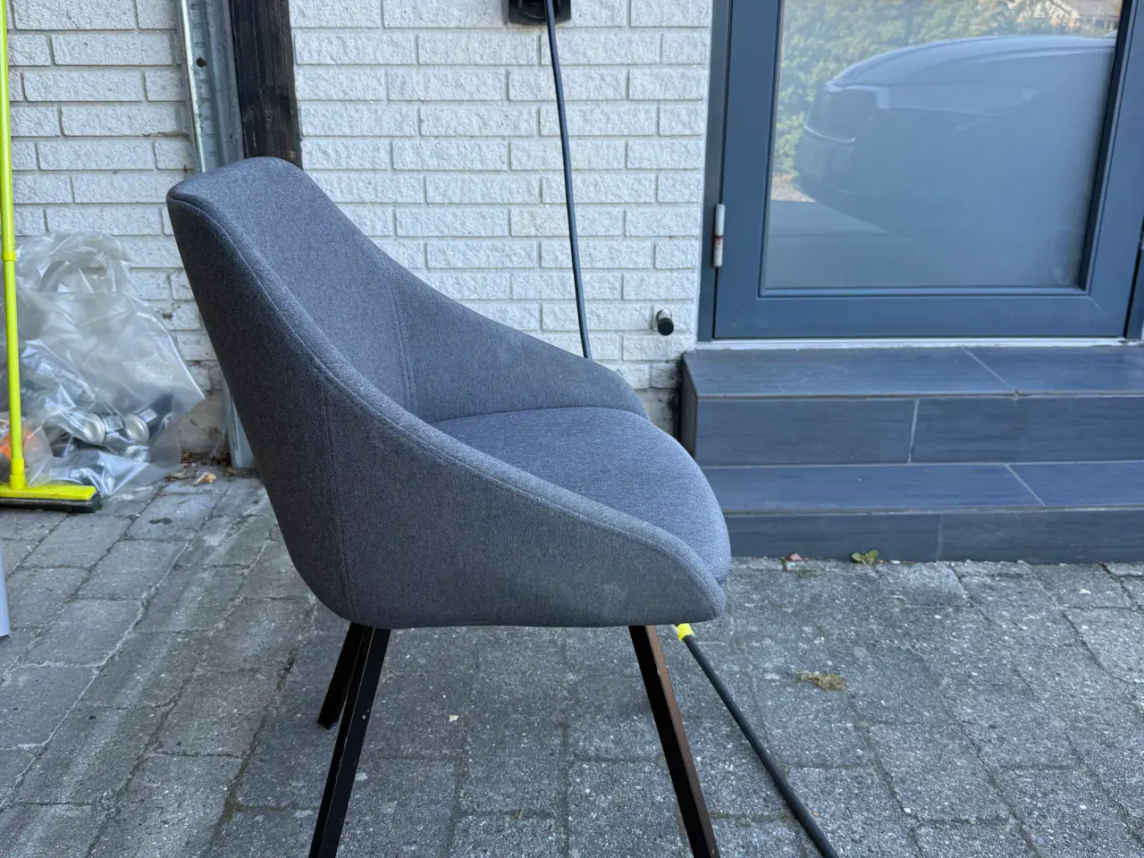 Billede 4 - Spisebords stole i grå