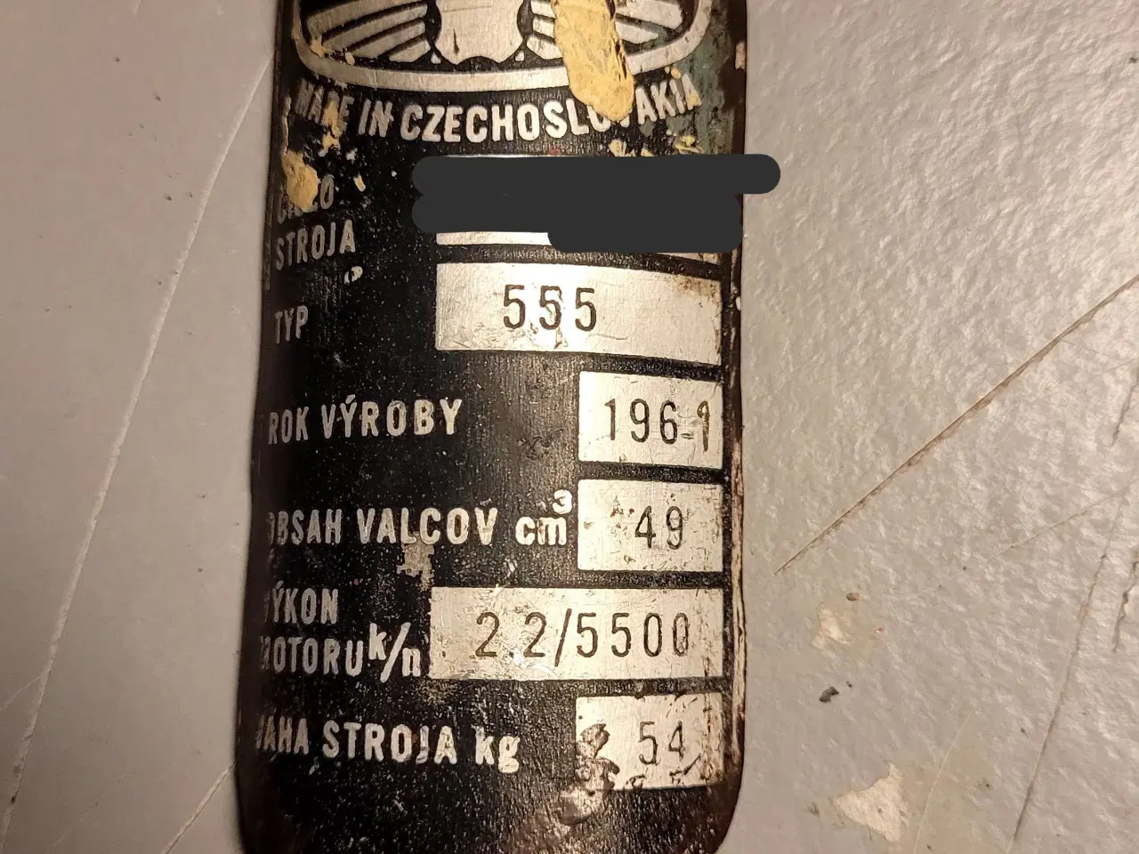 Billede 9 - Jawa 555 veteranknallert projekt fra 1961