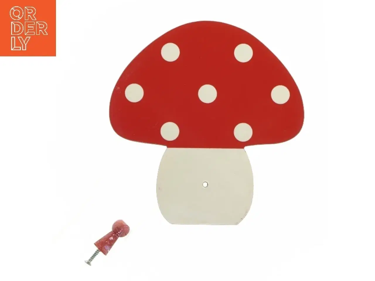 Billede 1 - Svampeformet knage fra pakhusoost.com (str. 17x16,5 cm)