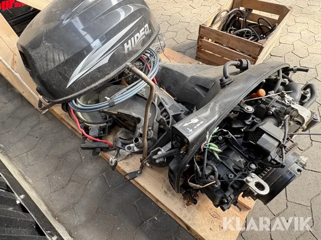 Billede 3 - Påhængsmotor Hidea 25 fourstroke