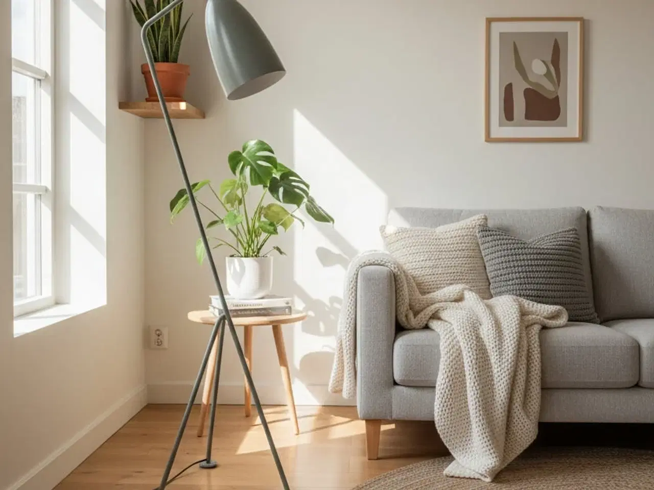 Billede 2 - GUBI Gräshoppa Gulvlampe – Støvet blå