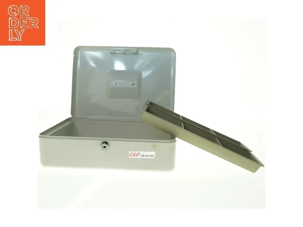 Billede 1 - Metalsikkerhedsboks med indsatser