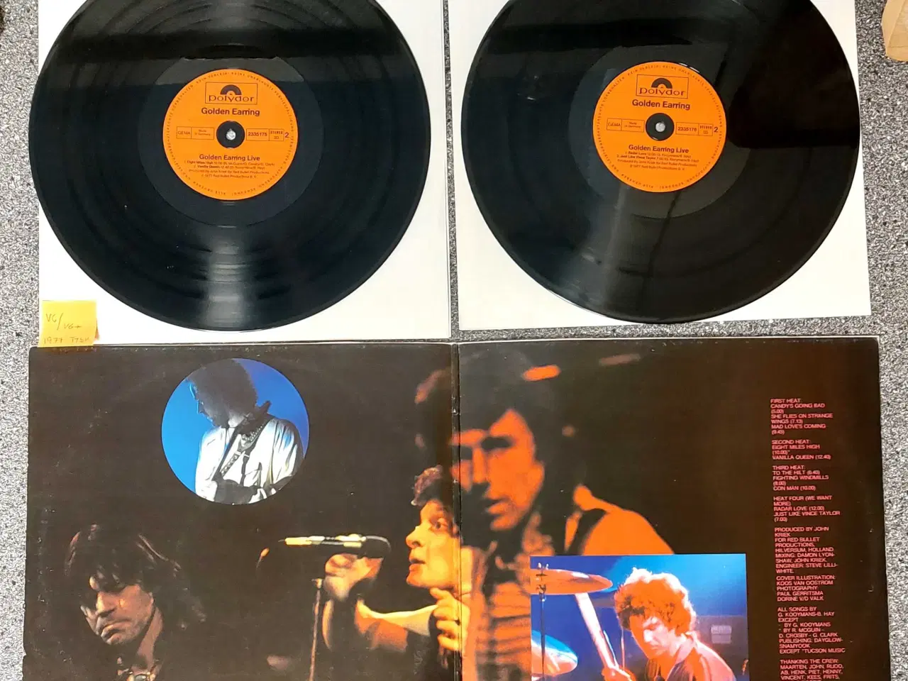 Billede 2 - golden earring live db lp