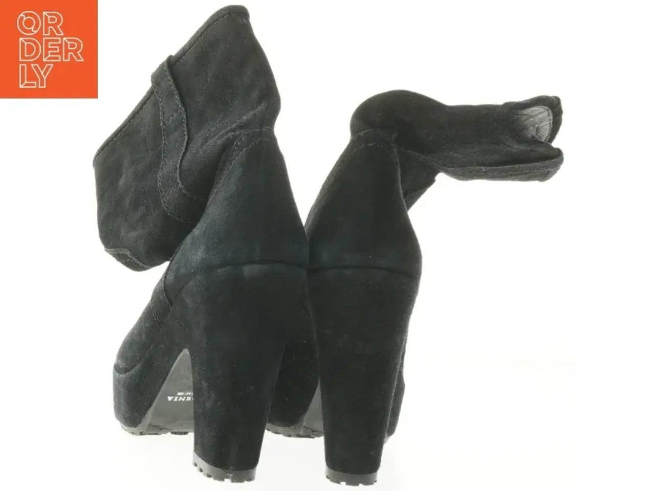 Billede 4 - Sort støvle med høj hæl størrelse 36 fra Gardenia (str. 36 )