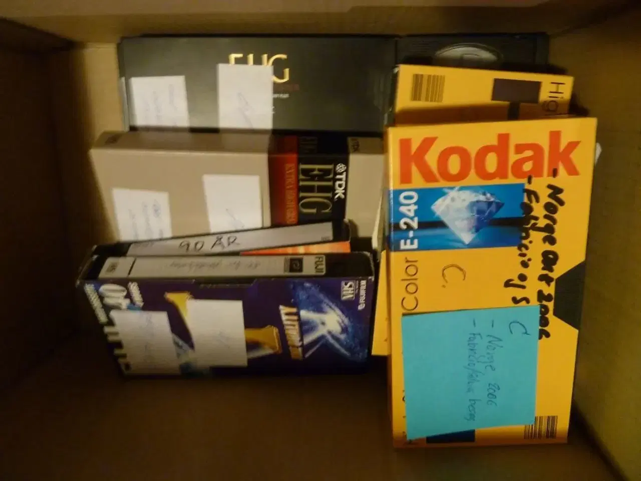 Billede 6 - Smalfilm+VHS+Fotos+Lysbilleder+"DØD" PC