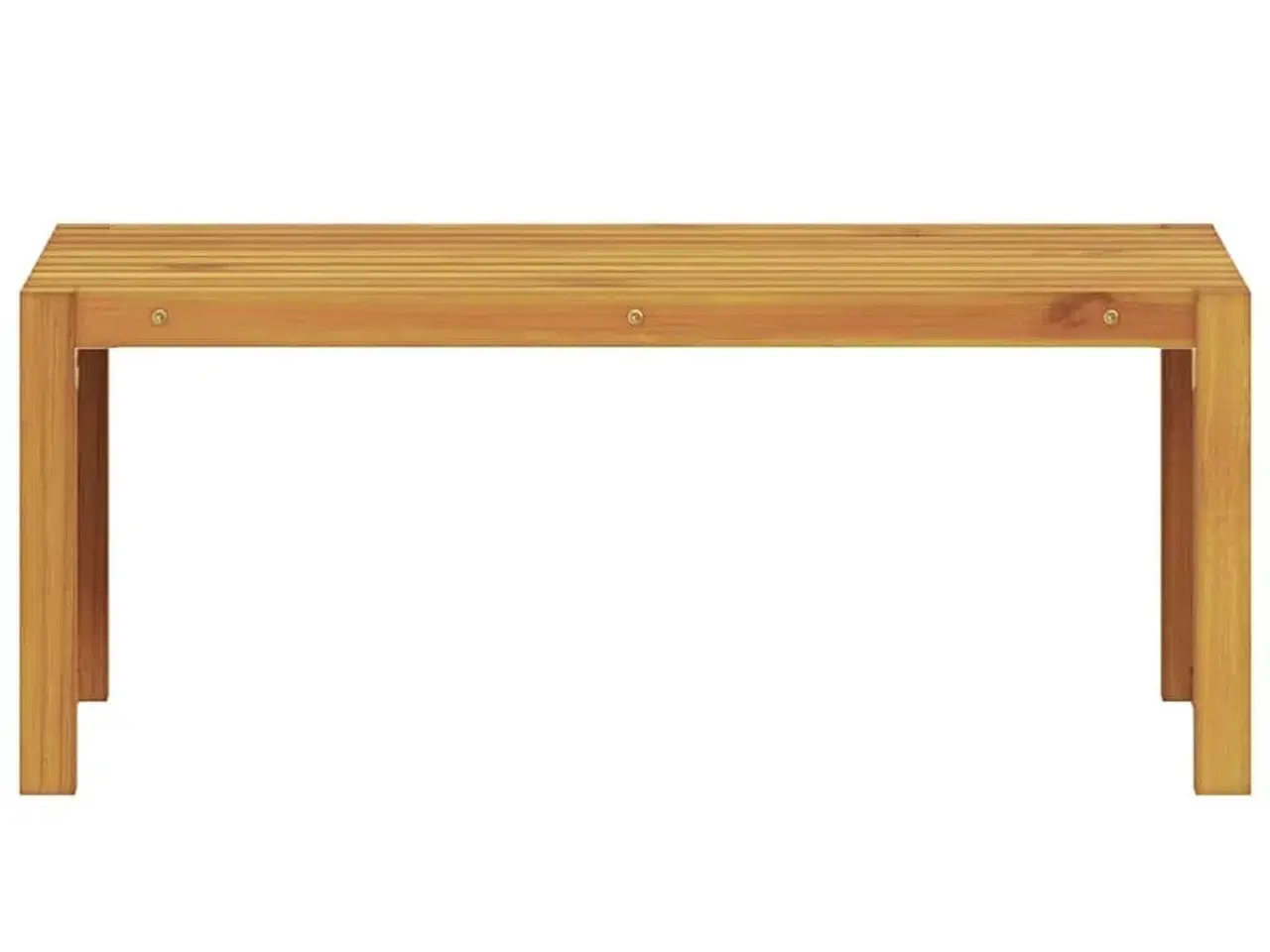 Billede 4 - Bænk Olie Naturlig 110 x 30 x 45 cm Massiv Teaktræ