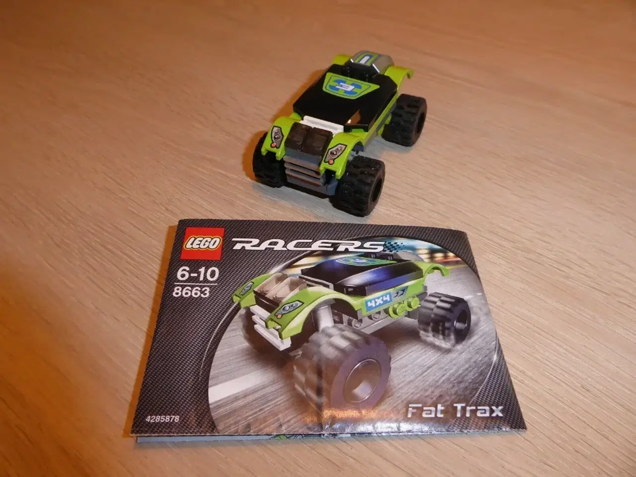 Billede 1 - Lego Racers, Tiny Turbos - Fat Trax - 8663-1